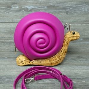 Kate Spade Snail Wicker Purse